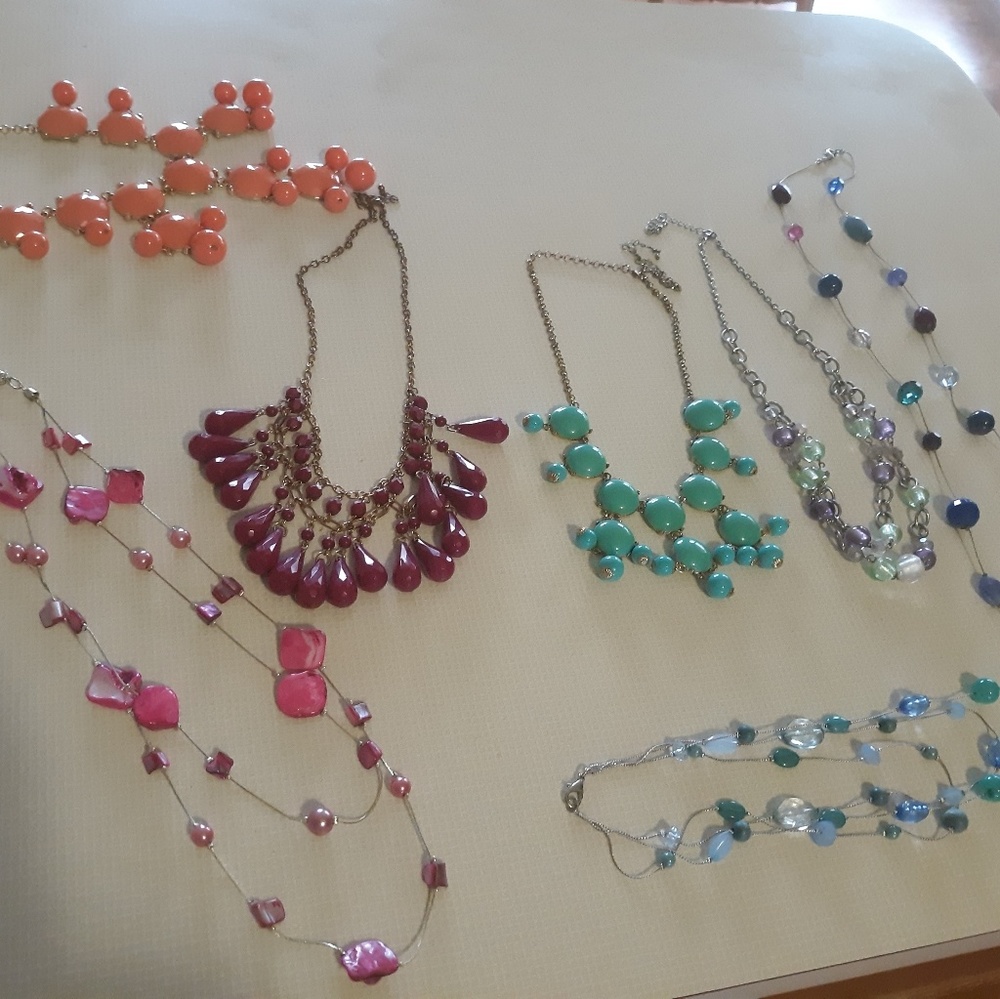 7 necklaces
